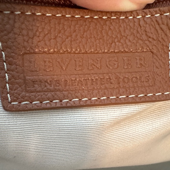 Levenger Brown Leather Women's Briefcase - Picture 1 of 7